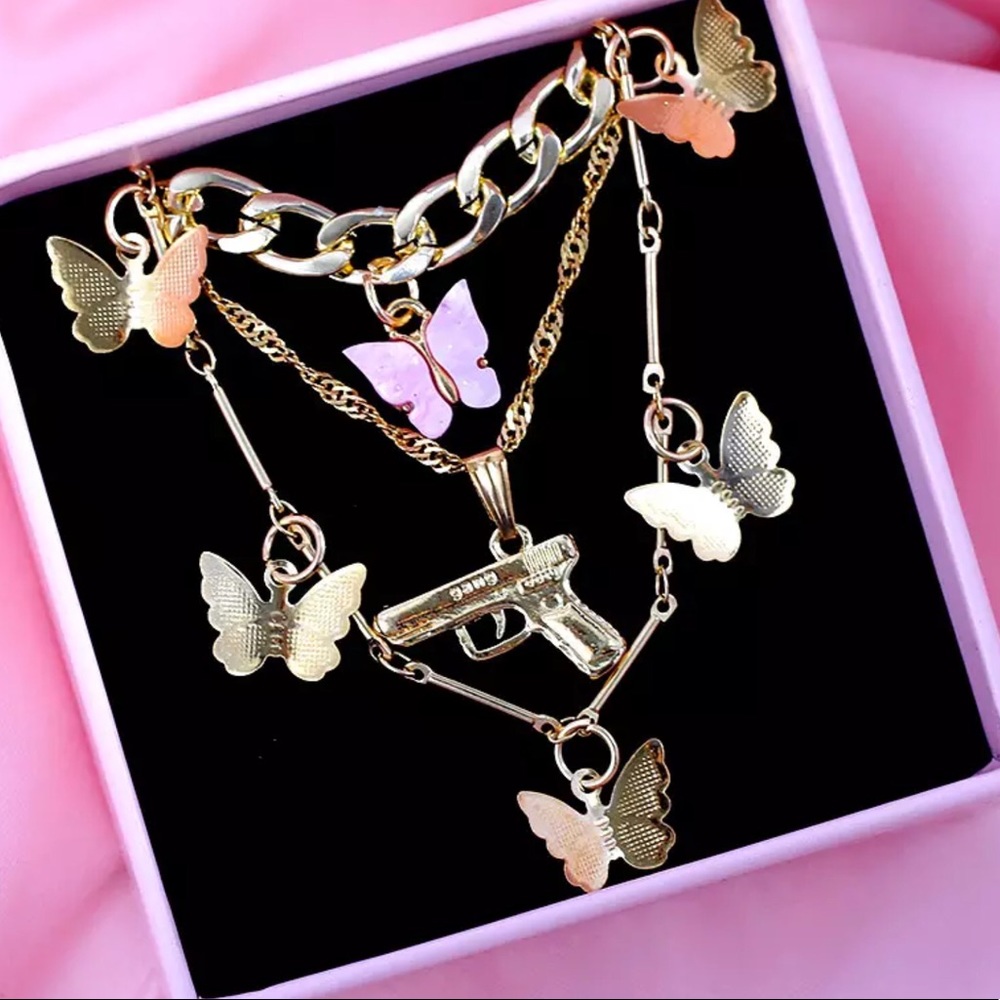Butterflies Necklace